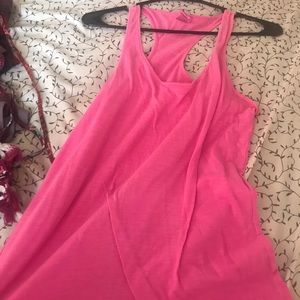 Pink tank top